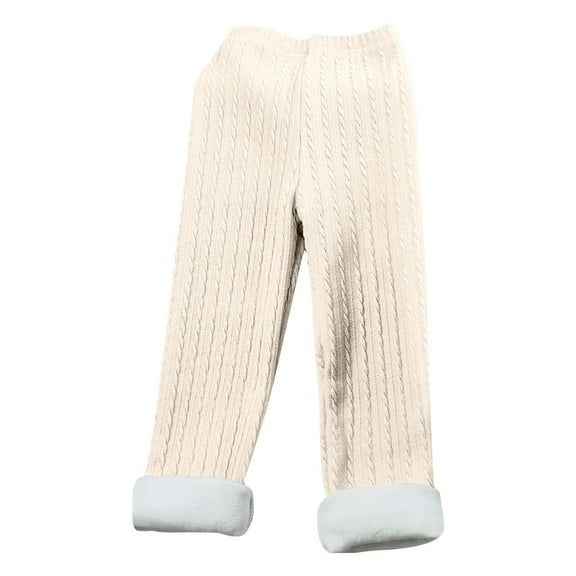 JSGEK Winter Children Long Length Pants Boys Legging Pants Thin Breathable Soft Cotton Comfortable Stylish for Daily Life Travel Holiday Birthday Party Kids Wear White 5 Years