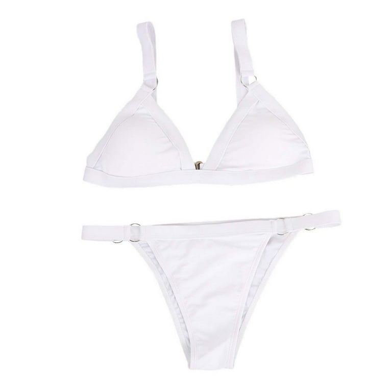 White bikini top walmart sale