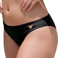 thumbnail image 1 of JSGEK Womens Swimsuit Set Heart Cutout Bottom Design Modest Silhouette Breathable Material for Beach Outings Black M, 1 of 4