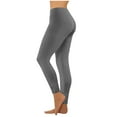 thumbnail image 1 of JSKUMAR High Waisted Leggings for Women Casual Ankle Stretch Pants Yoga Gym Athletic Workout Tights Soft Comfy Trousers (Dark Gray,XL), 1 of 7