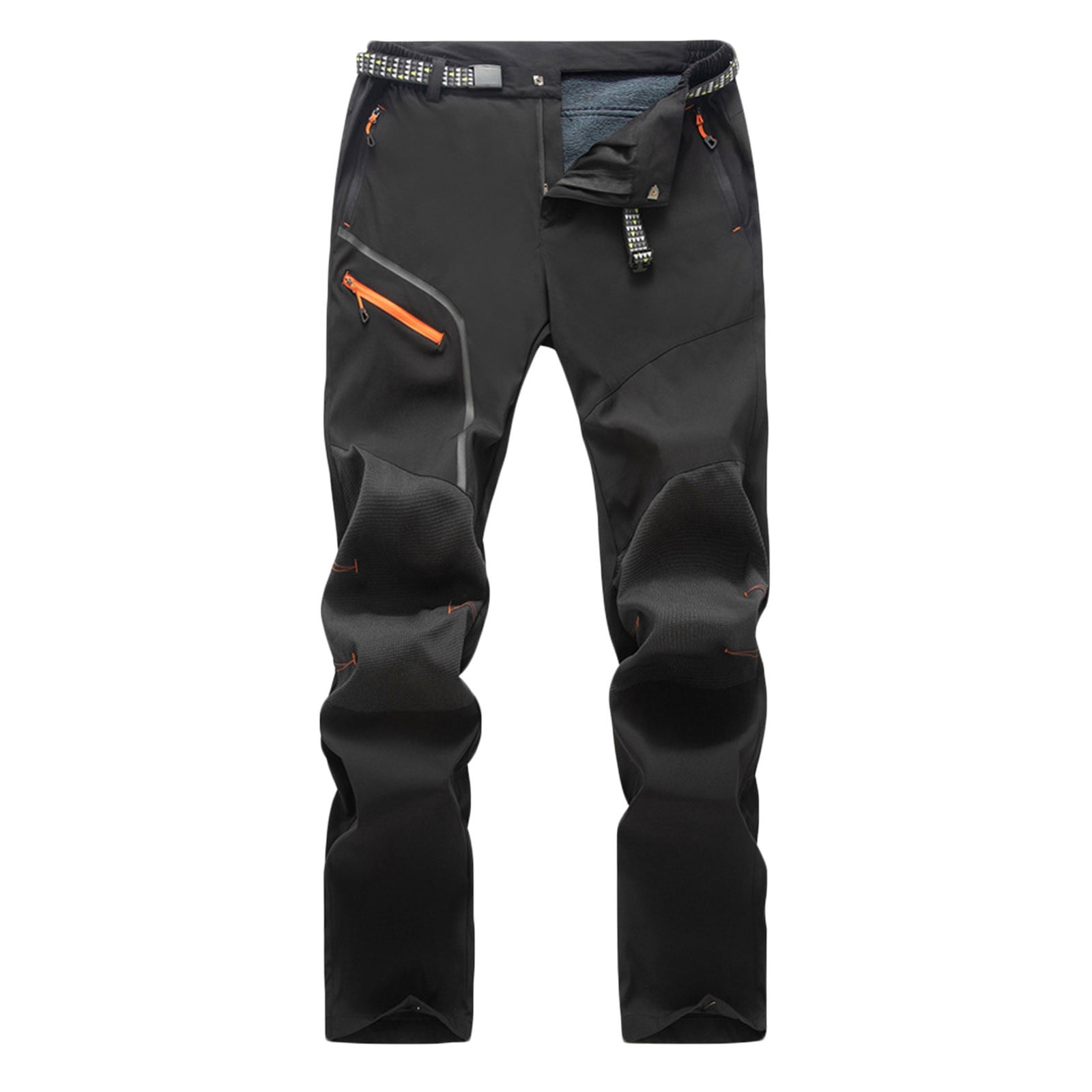 JSKUMAR Men's Snow Ski Hiking Pants Winter Fleece Lined Waterproof ...