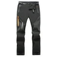 thumbnail image 1 of JSKUMAR Men's Snow Ski Pants Casual Waterproof Snowboard Soft shell Sweatpants Outdoor Hiking Quick Dry Workwear with Pockets (M, Black), 1 of 2