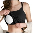 thumbnail image 1 of JSKUMAR Womens Camisole Tank Tops with Built in Bra Pajamas Ribbed Camisole Shirts Spaghetti Straps Sleeveless Undershirt (Black,L), 1 of 8