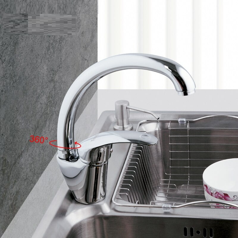 JSM2549 Juno Inverted U Swivel Spout Kitchen Sink Faucet