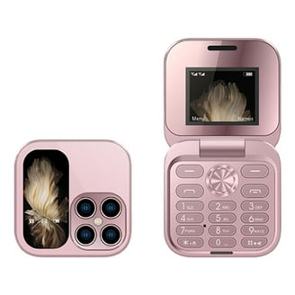 i17 Mini 32MB Flip Cellphone (Unlocked), Blue - Walmart.com