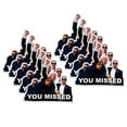 JSNKJLMN 2024 BUMPER STICKER STICKERS YOU MISSED MAGA Car Stickers