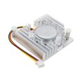 JSNKJLMN For Banana Pi R4 Radiator BPI R4 Aluminum Cooler with Fan AU13