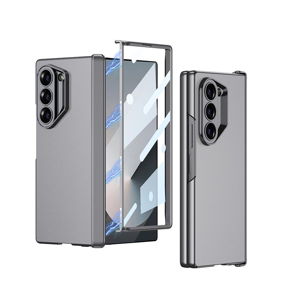 JSNKJLMN For Galaxy Z Fold 6, Kickstand Case with Screen 360 Cover GXM