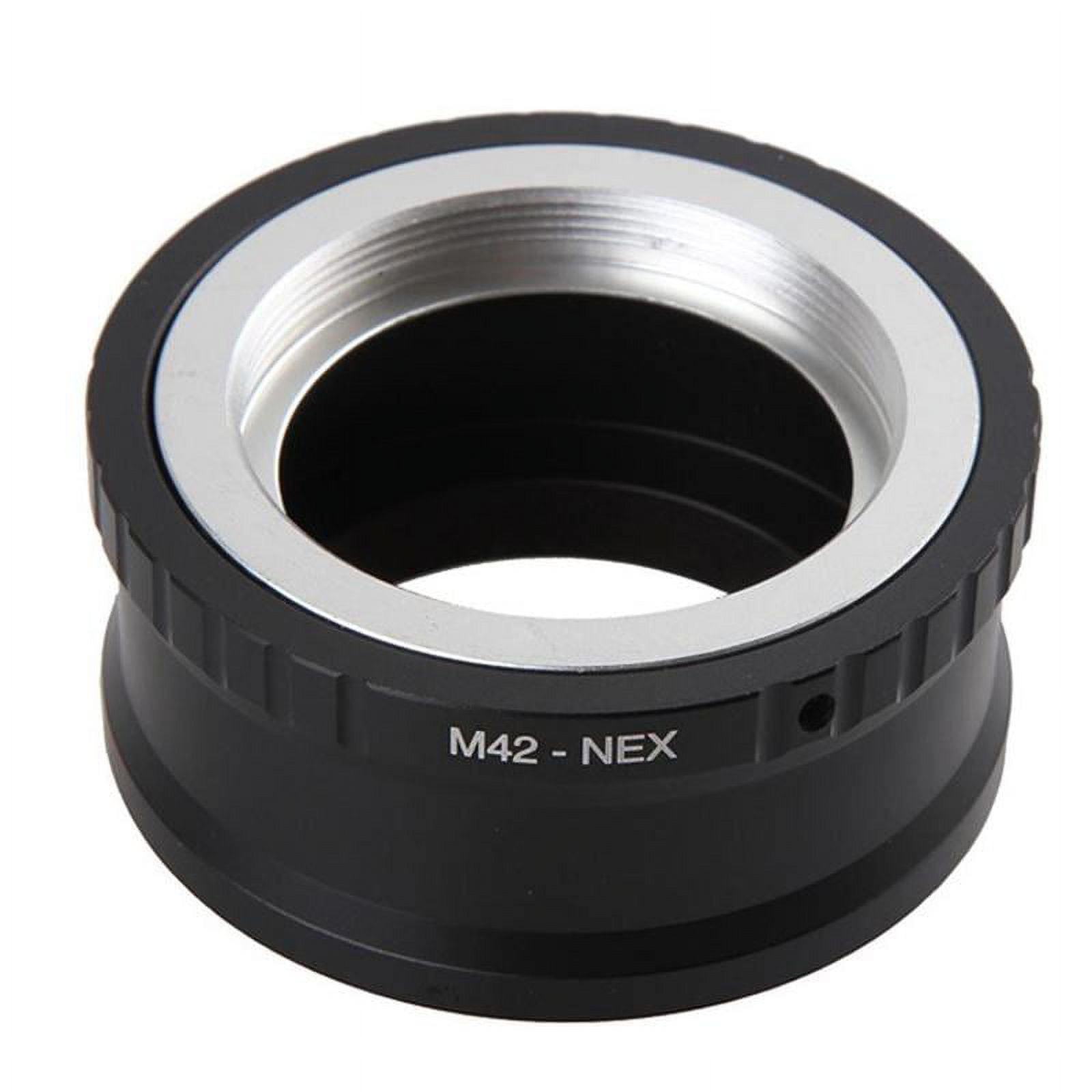 JSNKJLMN M42 to E mount Adapter Screw Metal Lens NEX a5000 A7R A A7MII