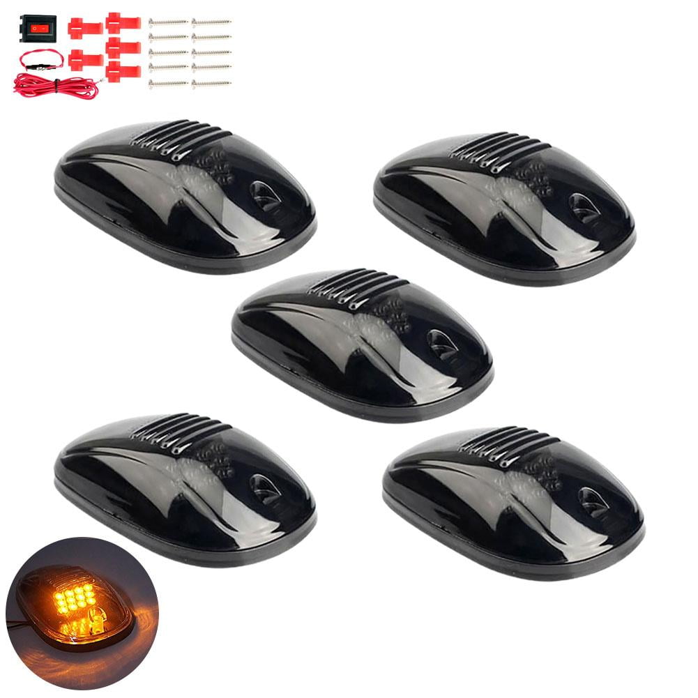 JSNKJLMN Solar Powered Cab Lights,Wireless SolarPowered Truck Cab LED