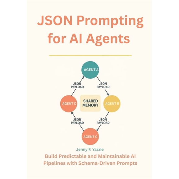 JSON Prompting for AI Agents: Build Predictable and Maintainable AI Pipelines with Schema-Driven Prompts, (Paperback)