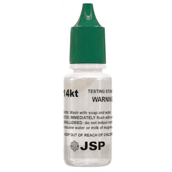 JSP GT44 14K Gold Testing Acid Precision Testing Solution for Jewelers & Collectors