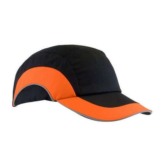 JSP 282-ABR170-18 Hard Cap A1+ Hat Oversize Small, Hi Vis Orange