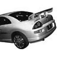 thumbnail image 1 of JSP 58 inch Universal Rear Wing Spoiler Adjustable Primed 8 inch Tall 97211, 1 of 3