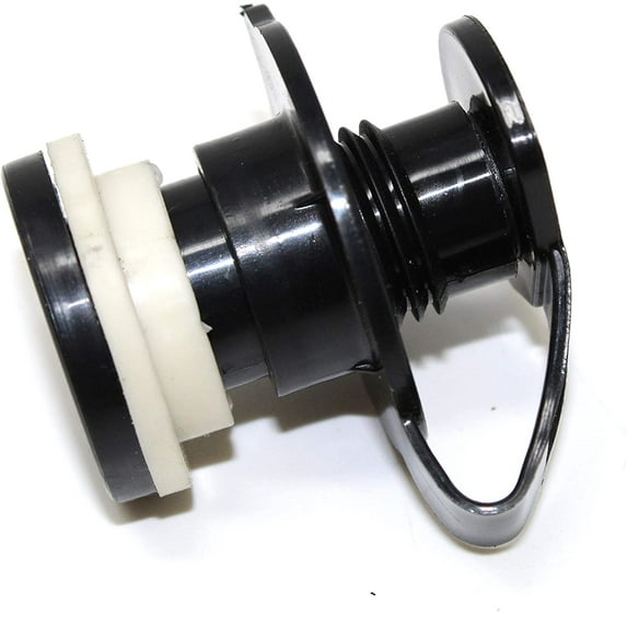 JSP Brand Aftermarket  Black 1.5" Shaft Cooler Drain Plug Assembly for Coleman Xtreme Coolers 50 qt, 58 qt, 82 qt