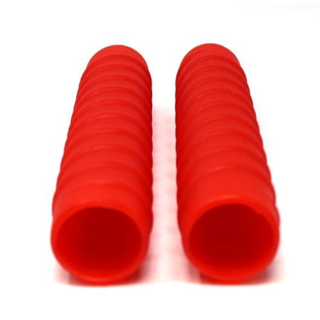 JSP Manufacturing 2 Pack of Kayak Paddle Grips Aftermarket Blister Prevention Non-Slip Wraps Kayaking Accessories for Take-Apart Paddles (Red)