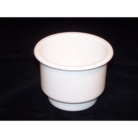 JSP Manufacturing 3 5/8 WHITE Jumbo Cup Boat RV Car Truck Poker Pool Table Sofa Inserts Large Size