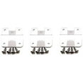 thumbnail image 1 of JSP Manufacturing AFTERMARKET Coleman Replacement Cooler Hinges + Stainless Screws Replaces Part#'s: 3000005298 5256-1851 5283-1141 6262-1141 (THREE Pack), 1 of 6