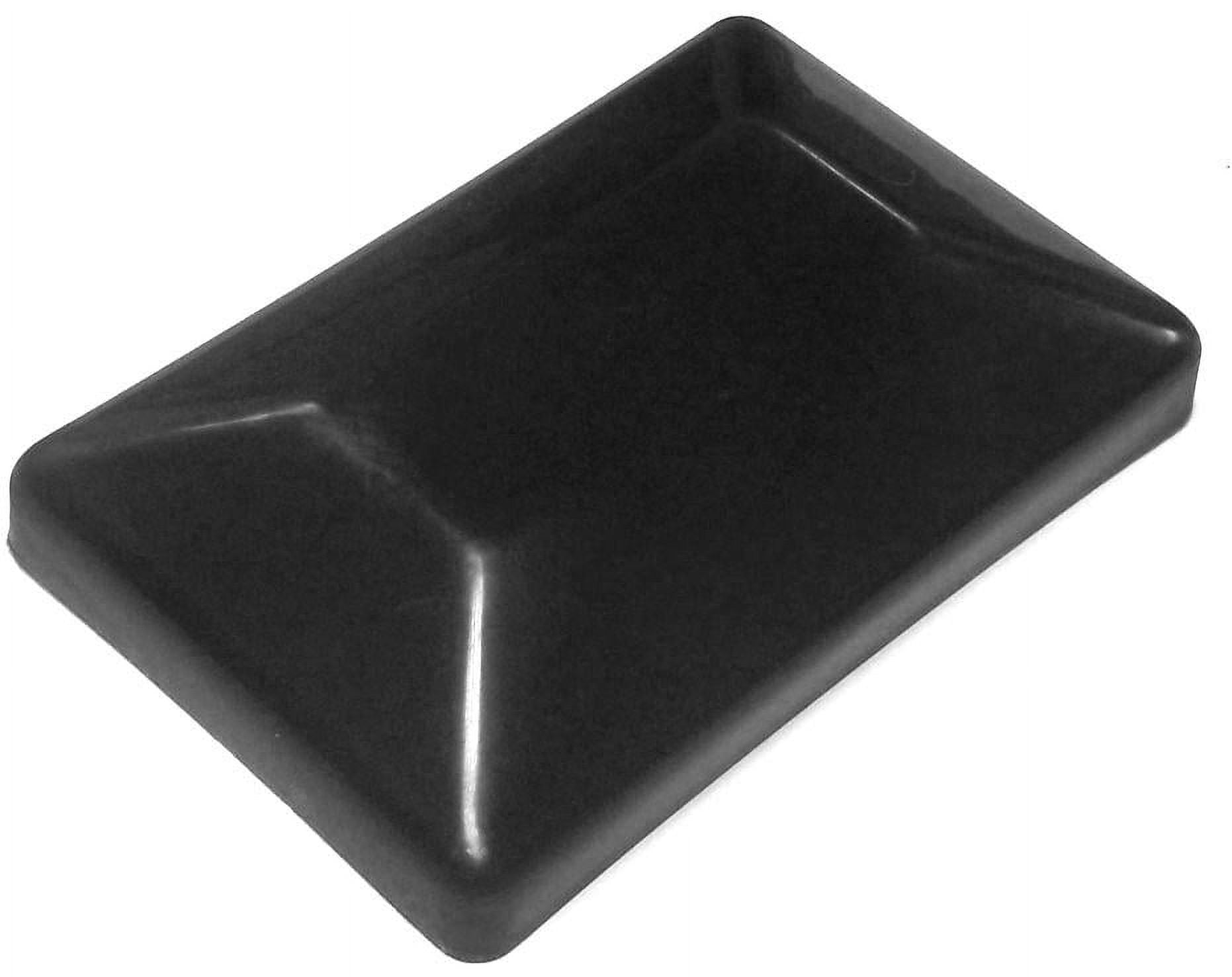 JSP Manufacturing Black 4x6 Fence Post Caps(35/8"x 55/8") Multipack