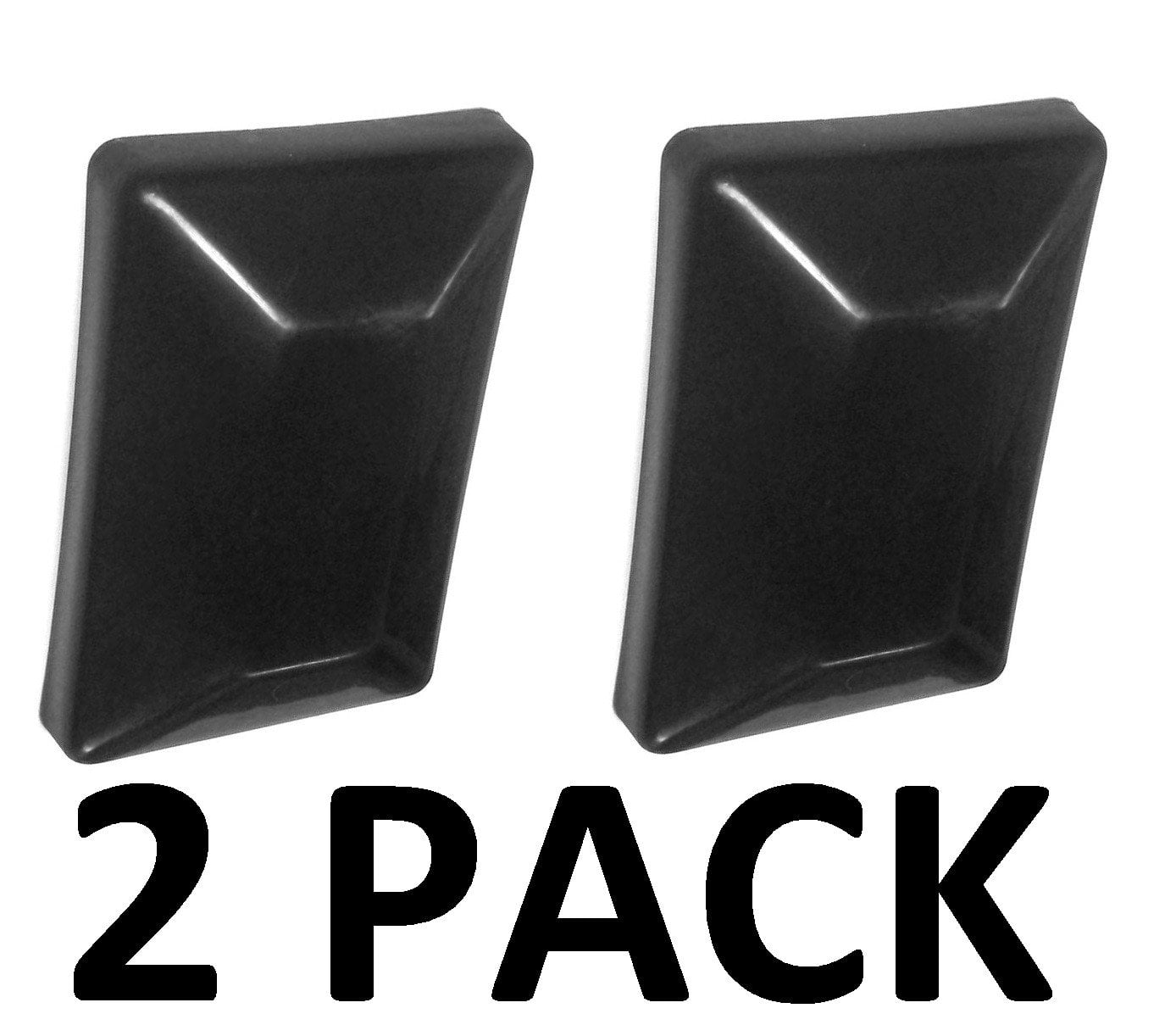 JSP Manufacturing Black 4x6 Fence Post Caps(35/8"x 55/8") Multipack