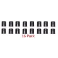 JSP Manufacturing Wire Shelf Clips, Plastic Locking Split Sleeves ...