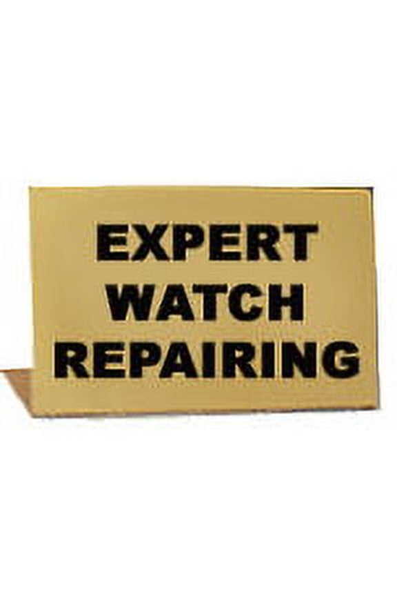 SHOWCASE SIGNS "WATCH REPAIR"