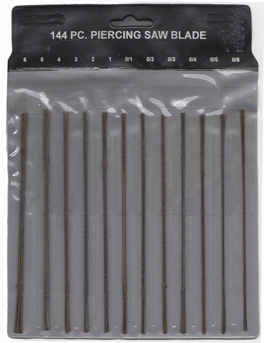 JSP jewelers saw blades 12 assorted sizes 144 blades