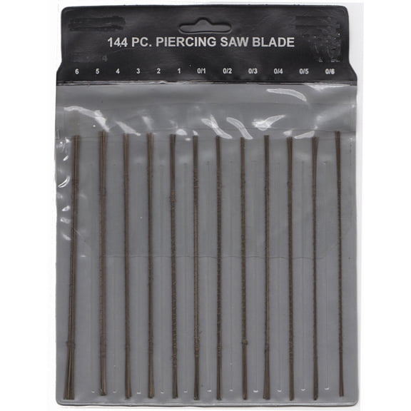 JSP jewelers saw blades 12 assorted sizes 144 blades