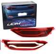 thumbnail image 1 of JSR Style Red Lens LED Bumper Reflector Lights For 2016-2021 Hyundai Tucson IX35, Function as Tail, Brake & Rear Fog Lamps, 1 of 9