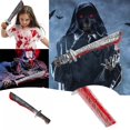 thumbnail image 1 of JSRHEEM Halloween Scythe Prop for Accessories Carnival Party Decorations Grim, 1 of 8