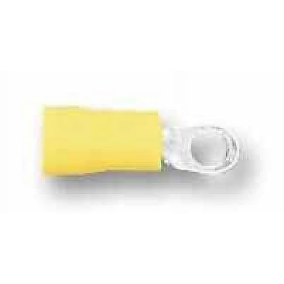 JST (JAPAN SOLDERLESS TERMINALS) - Crimp Terminal, Ring, 5mm, Yellow, 50 Pack