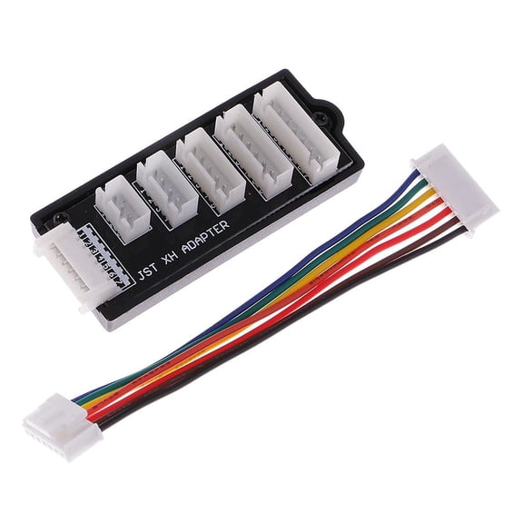 JST-XH 2-6S Balance Charger Expansion Board Adapter for RC Vehicles Battery Charging with Cable