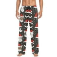 thumbnail image 1 of JSTEL Cat Kitten Christmas Men's Sleepwear Mens Pajama Pants Bottoms with Pockets, S, 1 of 6