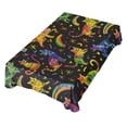 thumbnail image 1 of JSTEL Cat Rainbow Table Cloth Square 60 x 60 Inch Tablecloth Anti Wrinkle Table Cover for Dining Kitchen Parties, 1 of 6