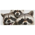 thumbnail image 1 of JSTEL Cute Raccoons Large Gaming Mouse Pad Big Mousepad Mice Keyboard Mat with Non-Slip Rubber Base for Computer Laptop Home & Office, 35.4 X 15.7 inch, 1 of 6