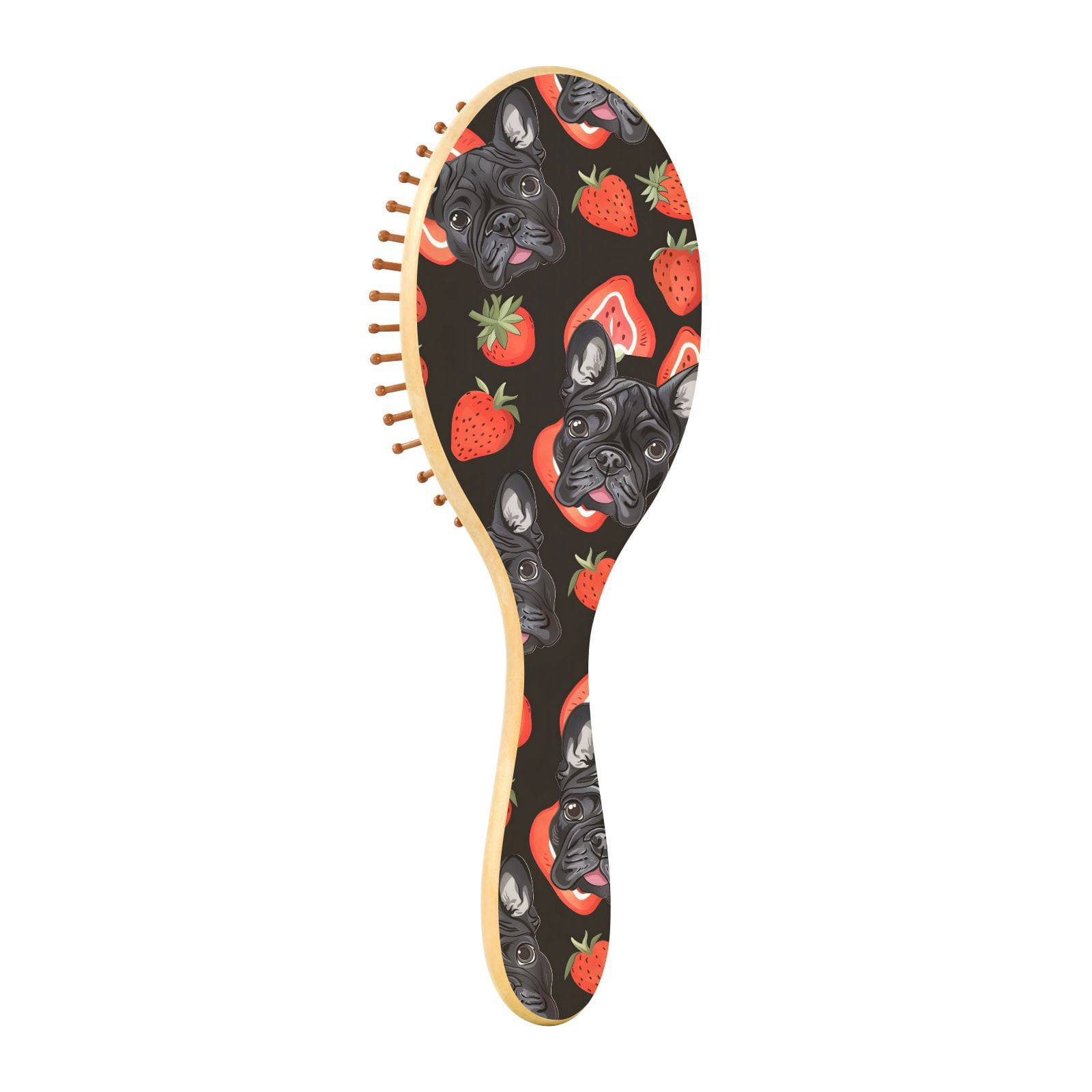 Fresh Look at Jstel Dog French Bulldog Puppy Strawberry Hair Brush For Women