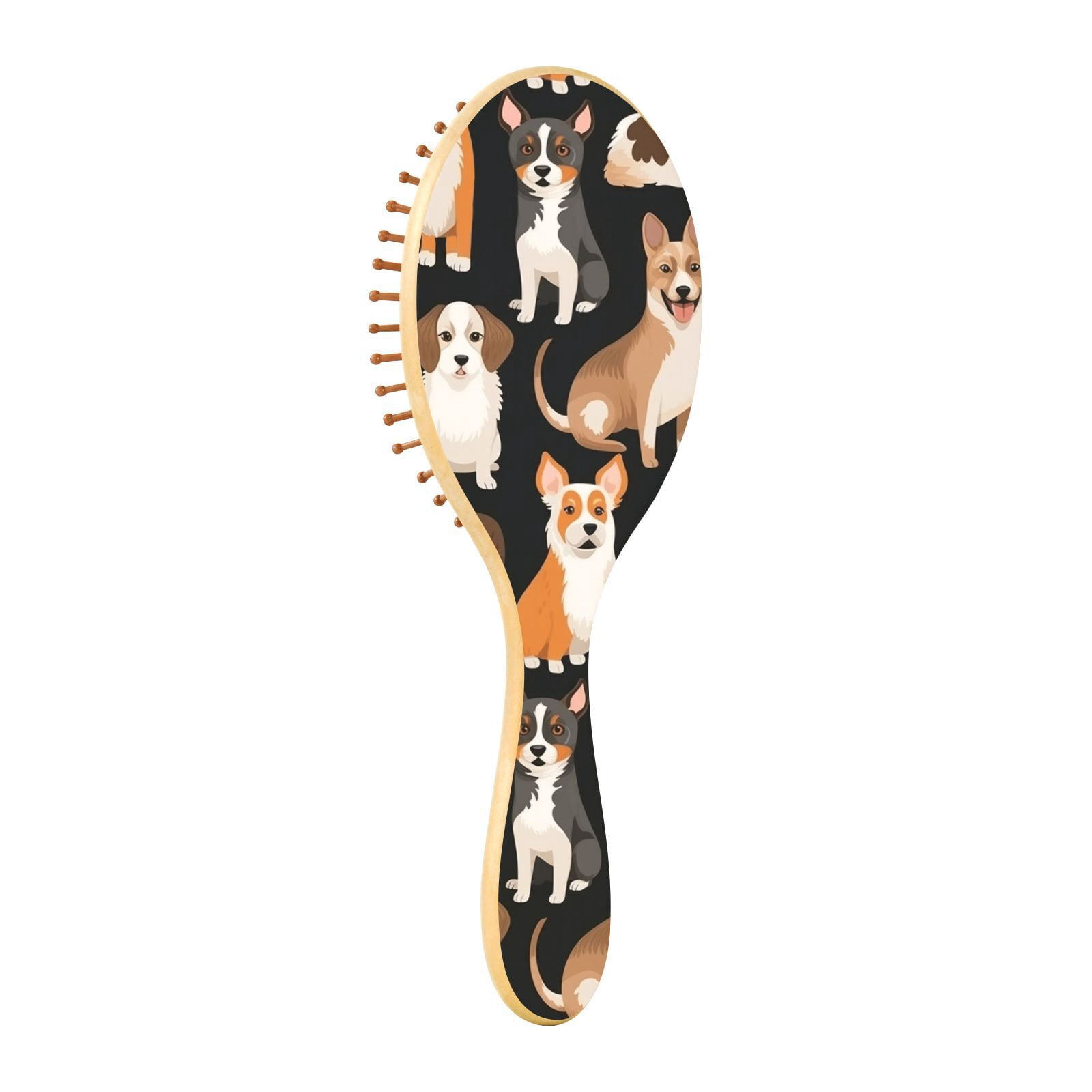 Photo inspiration: Fresh Look at Jstel Doodle Dog Prints Puppy Hair Brush For Women Men
