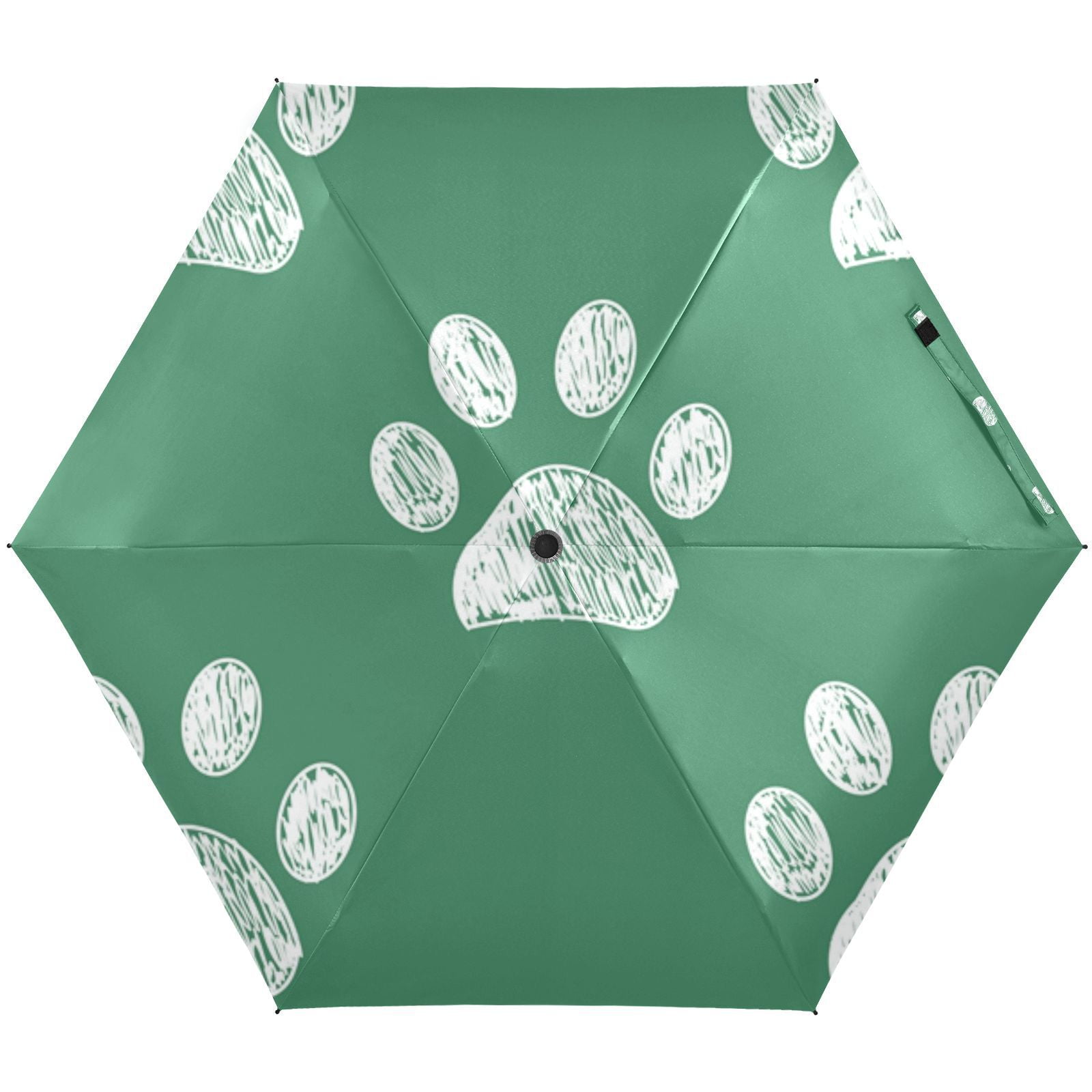 Beagle Dog Bone Pattern Print Foldable Umbrella