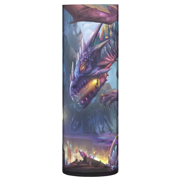 JSTEL Dragon Planet Magic Fantasy Flower Vase Decorative Floreros for Home Decor Bedroom Living Room Office Table Shelf Bathroom