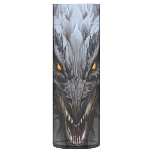 JSTEL Fantasy Dragon Head Flower Vase Decorative Floreros for Home Decor Bedroom Living Room Office Table Shelf Bathroom