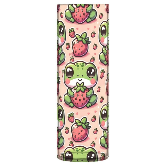 JSTEL Frog Strawberry Flower Vase Decorative Floreros for Home Decor Bedroom Living Room Office Table Shelf Bathroom