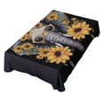 thumbnail image 1 of JSTEL Funny Elephant Sunflowers Table Cloth Rectangle 54 x 72 Inch Tablecloth Anti Wrinkle Table Cover for Dining Kitchen Parties, 1 of 6