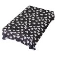 thumbnail image 1 of JSTEL Ghost Polka Dots Table Cloth Square 60 x 60 Inch Tablecloth Anti Wrinkle Table Cover for Dining Kitchen Parties, 1 of 6