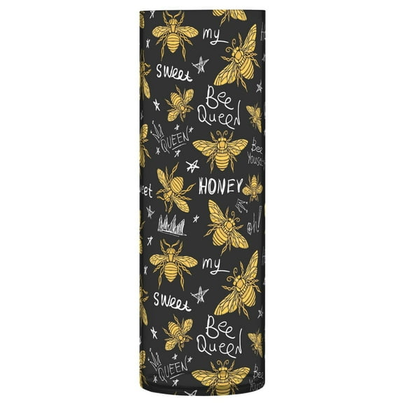 JSTEL Hohey Bee with Queen Crown Flower Vase Decorative Floreros for Home Decor Bedroom Living Room Office Table Shelf Bathroom