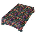 thumbnail image 1 of JSTEL Neon Mushroom Table Cloth Rectangle 60 x 120 Inch Tablecloth Anti Wrinkle Table Cover for Dining Kitchen Parties, 1 of 6