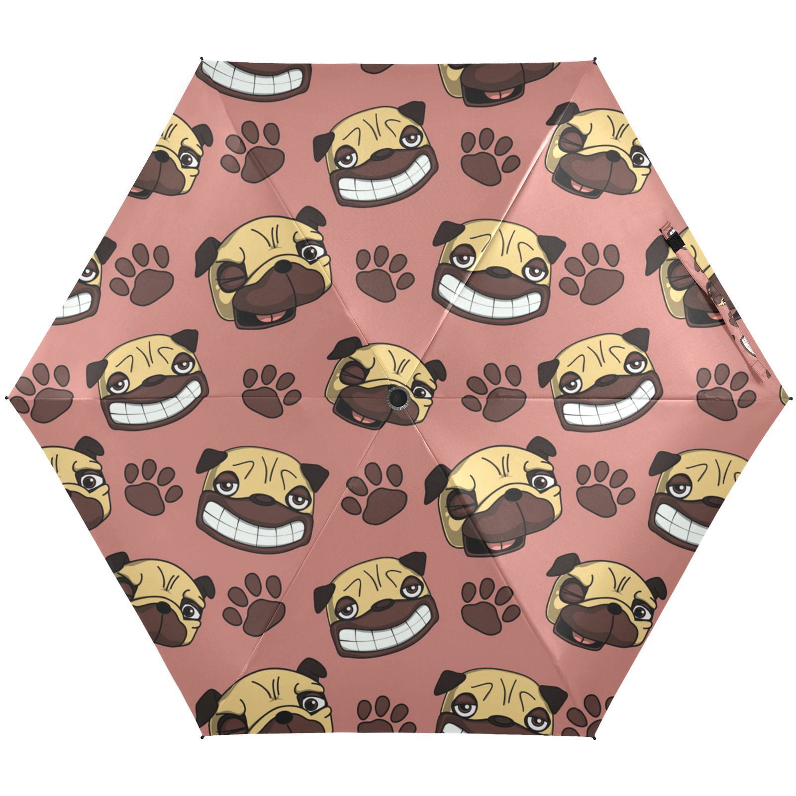 Hot Dog Print Pattern Foldable Umbrella main image 0