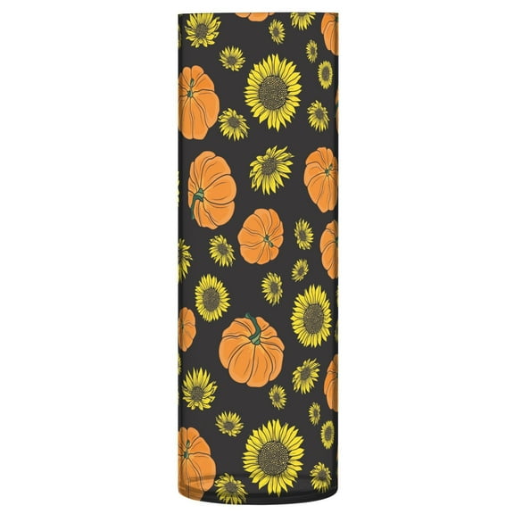 JSTEL Pumpkin Sunflower Thanksgiving Fall Flower Vase Decorative Floreros for Home Decor Bedroom Living Room Office Table Shelf Bathroom