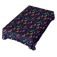 thumbnail image 1 of JSTEL Rainbow Bat Halloween Table Cloth Rectangle 54 x 72 Inch Tablecloth Anti Wrinkle Table Cover for Dining Kitchen Parties, 1 of 6