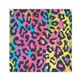 thumbnail image 1 of JSTEL Rainbow Leopard Cheetah Print Cloth Napkins Set of 4, 20x20 Inch Washable and Reusable Napkin for Decoupage Dinner Party Everyday Use, 1 of 6