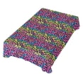 thumbnail image 1 of JSTEL Rainbow Leopard Cheetah Print Table Cloth Rectangle 60 x 120 Inch Tablecloth Anti Wrinkle Table Cover for Dining Kitchen Parties, 1 of 1